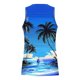 thumbnail image 5 of Camiseta sin mangas de cuello redondo para hombre, blusa informal de verano sin mangas con estampado de cuello redondo para hombre, 5 of 5