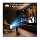 thumbnail image 3 of Proyector Profesional Android 11 1080p Con Wifi Malubero Blanco, 3 of 5