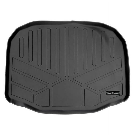 All Weather Custom Fit Trunk Behind 3rd Row Floor Mat Cargo Liner for 2011-2019 Ford Explorer, Black
