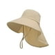 thumbnail image 2 of Sombrero de pescador con protección solar para jardinería, senderismo callejero y actividades al aire libre. Caqui, 2 of 9