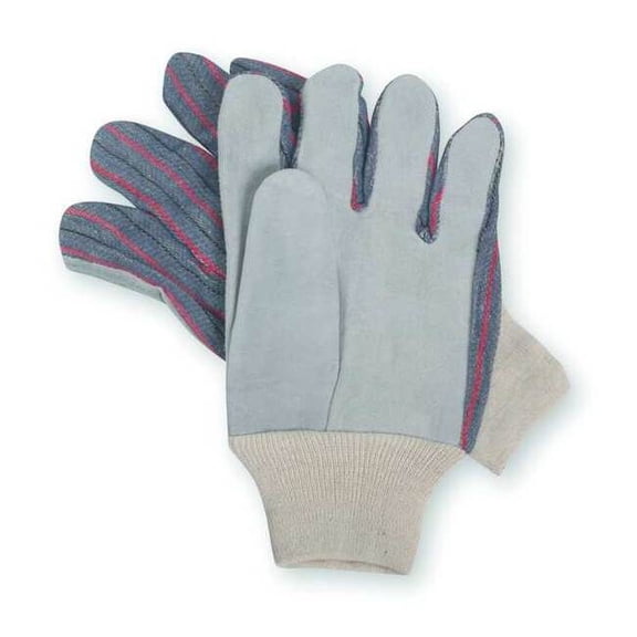 Condor Leather Gloves,Gray,XL,PR 2MDA3