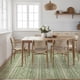 thumbnail image 5 of Alfombra Tortania 305x366 cm, Lavable, Suave, Estilo Bohemio Marroquí Verde, 5 of 9
