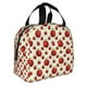 thumbnail image 2 of Easygdp Fruit Apples Bolsa Térmica Premium - Tela Oxford Impermeable, Gran Capacidad, Bolsillo Frontal, Unisex para Trabajo, Escuela, Actividades al Aire Libre y Picnics, 2 of 8