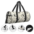 thumbnail image 3 of Sikiie Vintage Moon Fox Duffel Bag, Travel Bag, Sports Gym Bag - Ideal for Sports, Gym, Overnight Stays, 3 of 6