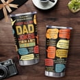 thumbnail image 5 of Gifts For Dad Fathers Day Gift from Daughter Son Dad Jokes Birthday Gifts for Dad from Wife Kid Funny Dad Tumbler 20oz Gift for Men Christmas Gifts for Dad Step Dad Present New Dad Gift Ideas, 5 of 6