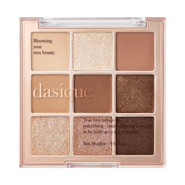 Paleta de sombras de ojos dasique Shadow Palette #01 Sugar Brownie