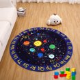 thumbnail image 2 of Kids Rug,Kids Collection Area Rug for Learning Alphabet,Ultra Soft Low Pile Solar System Kids Play Mat for Classroom Playroom Bedroom, 2 of 9