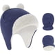 thumbnail image 1 of Gorro de invierno para bebé - 0-24 meses Conjunto de gorros y manoplas de invierno para bebé - Gorro de invierno para bebé niño y niña 0-6, 6-12, 12-24 meses Estrella Naciente  Sombreros, 1 of 7