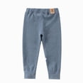 thumbnail image 2 of Girls Cotton Pants Toddler Casual Trousers Infant Leggings Winter Pants 18-24 Months,Grey Caqnni, 2 of 5