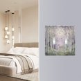 thumbnail image 4 of Yayeee Toggle Light Switch Wall Plate 2-Gang 4.56"x4.48" Decorative Outlet Cover, Purple Deer, 4 of 7