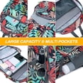 thumbnail image 3 of Muyoka Mochila plegable ligera de 35L para hombre y mujer, mochila impermeable para hombre, diseño reflectante Muyoka Hogar, 3 of 7