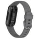 thumbnail image 3 of Correa de muñeca impermeable de reemplazo de banda de silicona para Fitbit Inspire 3 (gris L), 3 of 9