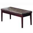 thumbnail image 1 of ACME Furniture Banc Britney en Espresso et Noyer, 1 of 1