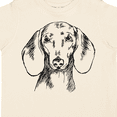 thumbnail image 4 of Inktastic Dachshund Sketch Portrait Boys or Girls Toddler T-Shirt, 4 of 5