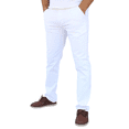 thumbnail image 3 of Pantalón de gabardina stretch John Silver  Corte recto color blanco, 3 of 5