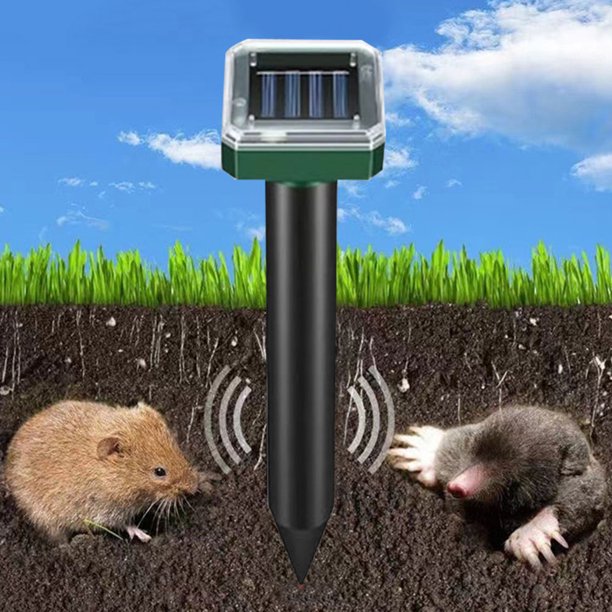 4 Uds repelente de animales Solar Control de plagas repelente de animales al aire libre para granja de jardín