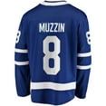 thumbnail image 3 of Men's Fanatics Jake Muzzin Blue Toronto Maple Leafs Replica Player Jersey, 3 of 3
