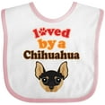 thumbnail image 3 of Inktastic Chihuahua Dog Gift Idea Boys or Girls Baby Bib, 3 of 4