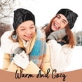 thumbnail image 4 of Lsque Black Spider On Web 1 Pattern Knitted Beanie, Unisex Winter Hat, Knit Hat Winter Beanies Thick Fisherman Beanies Cuffed Plain Skull Caps, 4 of 6