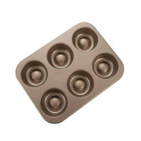 

HIABIO Cookware Bakeware Carbon Steel Baking Tool Non-Stick for Creative Muffin Bakeware Pan 12-Cavity Non-Stick Pans Home Baki