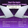 thumbnail image 3 of Dell inspiron 16 Touchscreen Laptop - Intel Core 7 150U Beat i7-1355U -16inch FHD+ -Windows 11 - 64GB RAM -1TB PCIe SSD -Backlit Keyboard -PC Portatil Plus Laptop Work Business College -2025 Copilot, 3 of 9