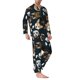 thumbnail image 2 of Balery Dogs Pijama para Hombre de Dos Piezas con Manga Larga, Conjunto de Dormir y Descanso Suave con Bolsillos-Medium, 2 of 6