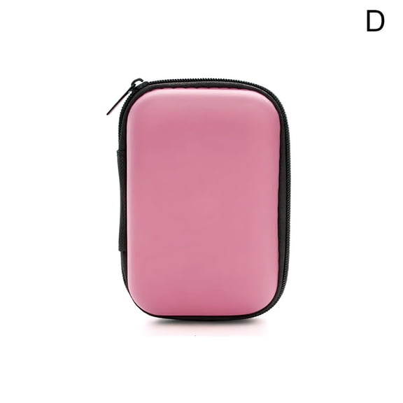 GASTROPOD Black Digital Camera Storage Box Portable Camera Bag Cable Data Storage Bag Earphone