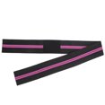 thumbnail image 2 of Sports Elbow Brace Protection Bandage Elastic Elbow Wrap Adjustable Compression SleeveBlack and Purple Stripes, 2 of 5
