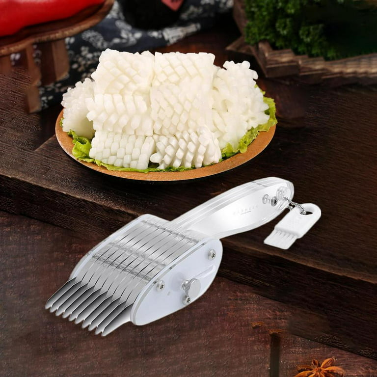 Easy Onion Cutter Holder Vegetable Slicer Cutting Tools Stainless