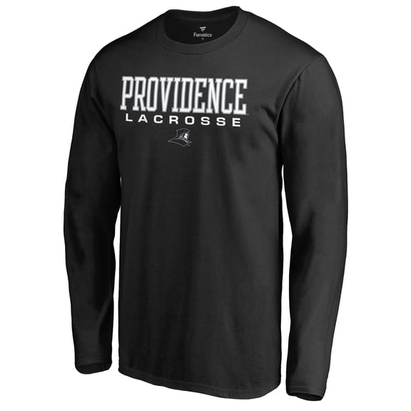 Men's Black Providence Friars Team Unity Lacrosse Long Sleeve T-Shirt