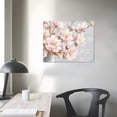thumbnail image 4 of Chilfamy  Flower Canvas Wall Art Bathroom Artwork - Botanical Flowers Paintings for Wall Decoration, Cherry Blossoms Watercolor Pictures Prints Art Living Room Decor Ready to Hang 20x16in, 4 of 6