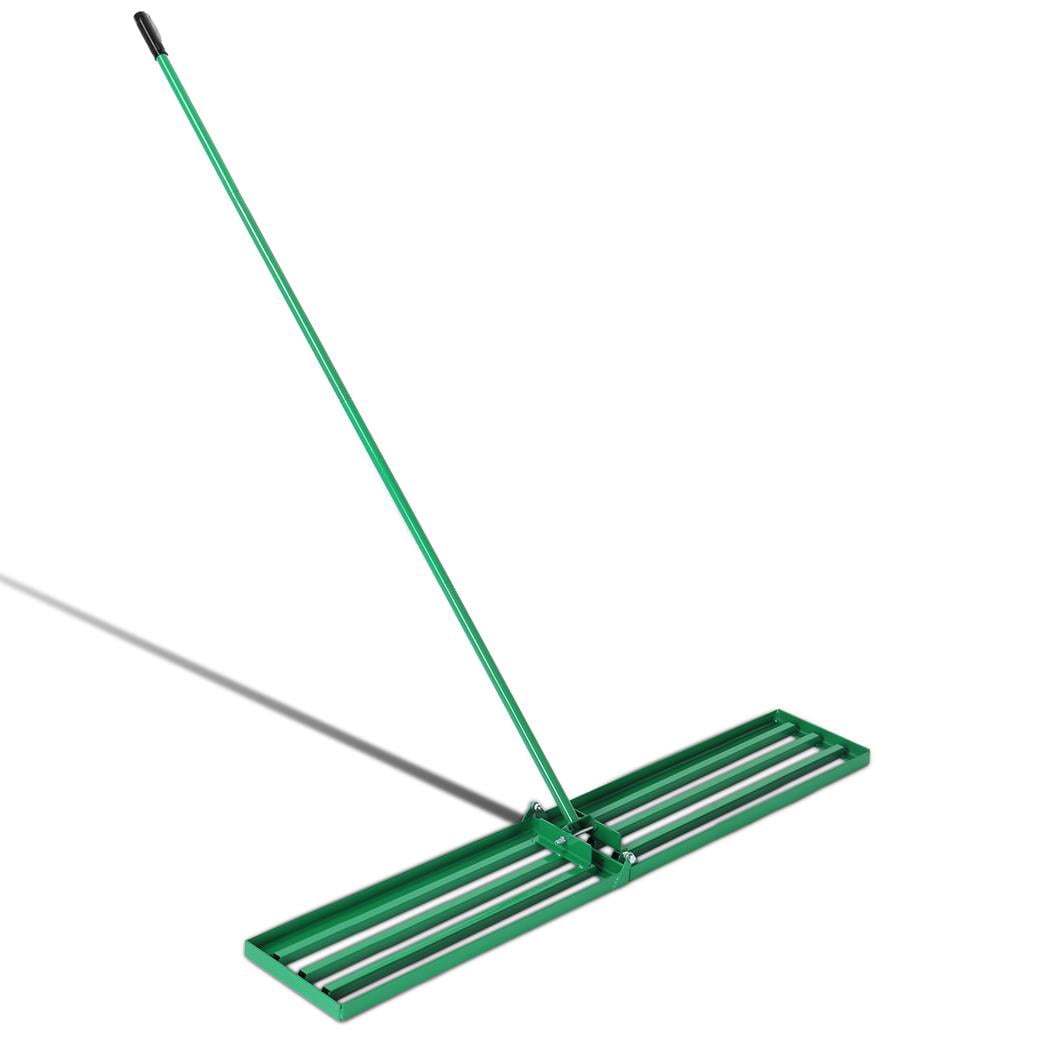 8x75 Inch Heavy Duty Lawn Leveling Rake for Smoothing and Leveling Your Yard with Ease and Precision