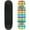 Color2, variant on cute rainbow pastel strip or gingham or scotch seamless pattern Outdoor Skateboard Longboards 31"x8" Pro Complete Skate Board Cruiser