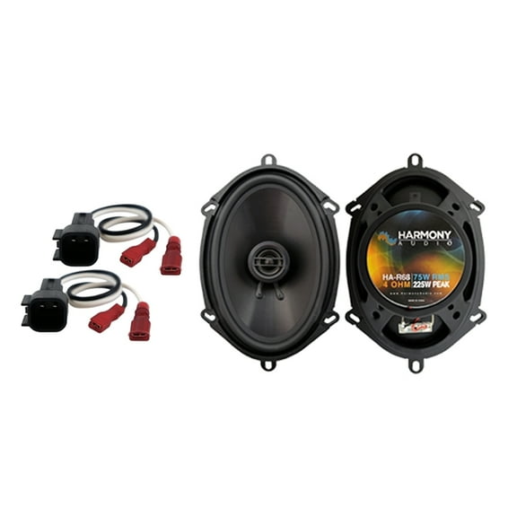 Fits Ford Escape Hybrid 2004-2007 Front Door Replacement Harmony HA-R68 Speakers