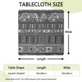 thumbnail image 2 of Washable Fabric Flowers Pattern Table Cover with Bohemian Style for Various Settings, 2 of 6