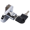 thumbnail image 1 of Class Cabinet Display Case Lock for Glass Door Cupboard Zinc Alloy Construction, 1 of 9