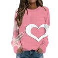 thumbnail image 1 of VBARHMQRT Sweatshirt Blanket Lady Lover Holiday Often Round Collar Without Cap Printed Pullovers, 1 of 4
