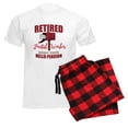 thumbnail image 6 of CafePress - Retired Postal Worker Funny Postman Hello Pajamas - Men's Light Loose Fit Cotton Pajama Set, 6 of 7