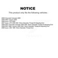 thumbnail image 2 of Transit Auto Front Left (Driver Side) Hub Bearing Assembly Suspension Lower Ball Joint Outer Tie Rod End Sway Bar Stabilizer Link Kit for Car Chevrolet Colorado GMC Canyon Isuzu i-350 i-370 K7T-107699, 2 of 11