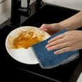thumbnail image 1 of Danhjin Kitchen Bedroom Rag Kitchen Table Cleaning Cloth Fiber Bathroom Decontamination Cloth Multi Purpose Cleaning Absorbent Cloth Kitchen Gadgets, 1 of 6