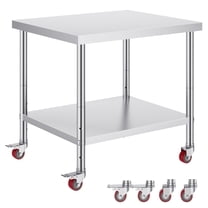 Premium Commercial 30" X 36" Stainless Steel Food Prep Work Table Kitchen Restaurant