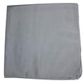 thumbnail image 1 of Mechaly Solid Colors 100% Cotton Bandana - 3 Pack (Grey), 1 of 2