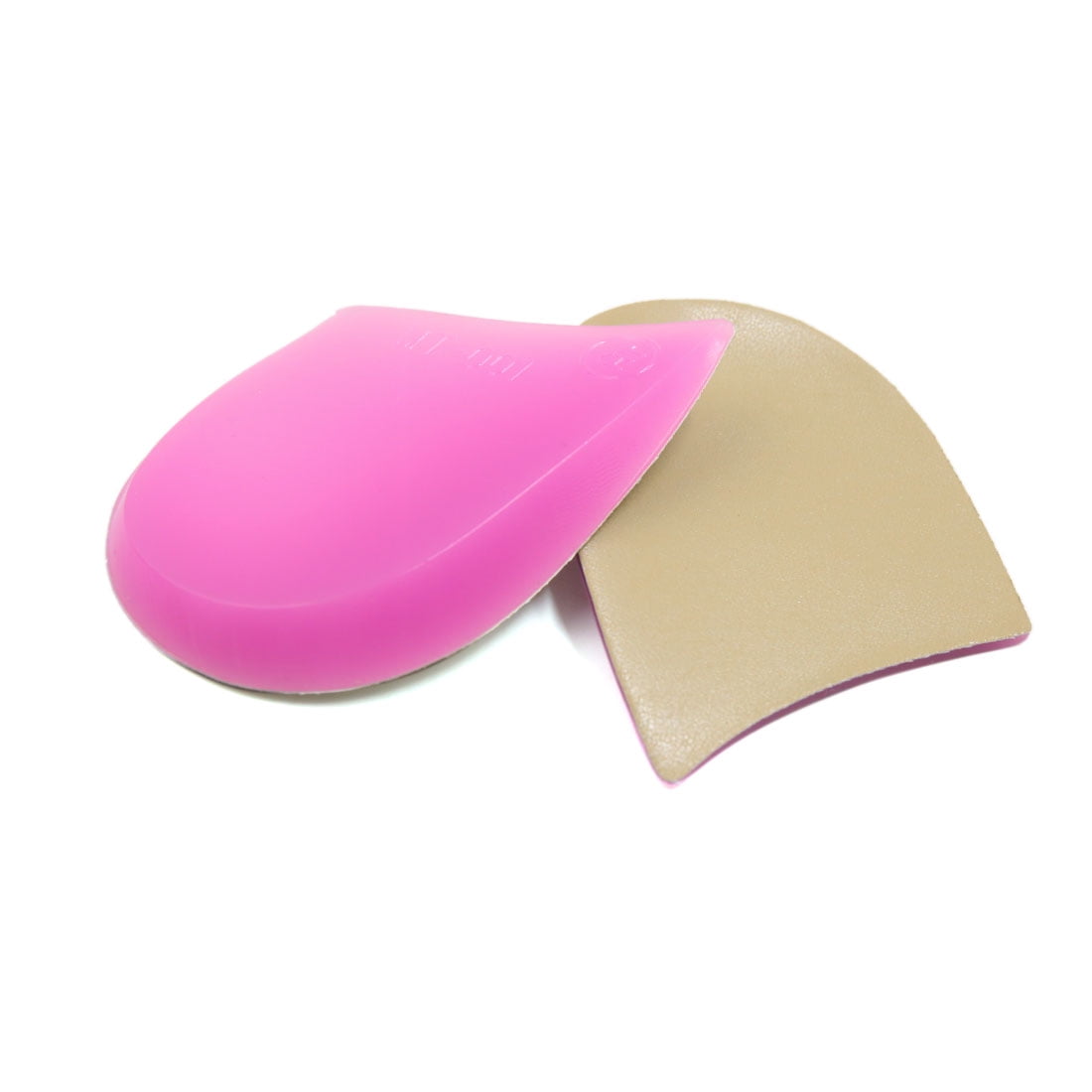 Orthotics Xtype Bow Legs Corrector Silicone Bevel Heel Insoles
