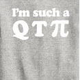 thumbnail image 3 of Instant Message - I'm Such A Q T Pi - Toddler And Youth Crewneck Fleece Sweatshirt, 3 of 6