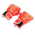 thumbnail image 4 of Guantes de boxeo rojos de Taekwondo, ejercicio de culturismo, lucha Sanda para adultos/niños, adultos rojos, 4 of 5