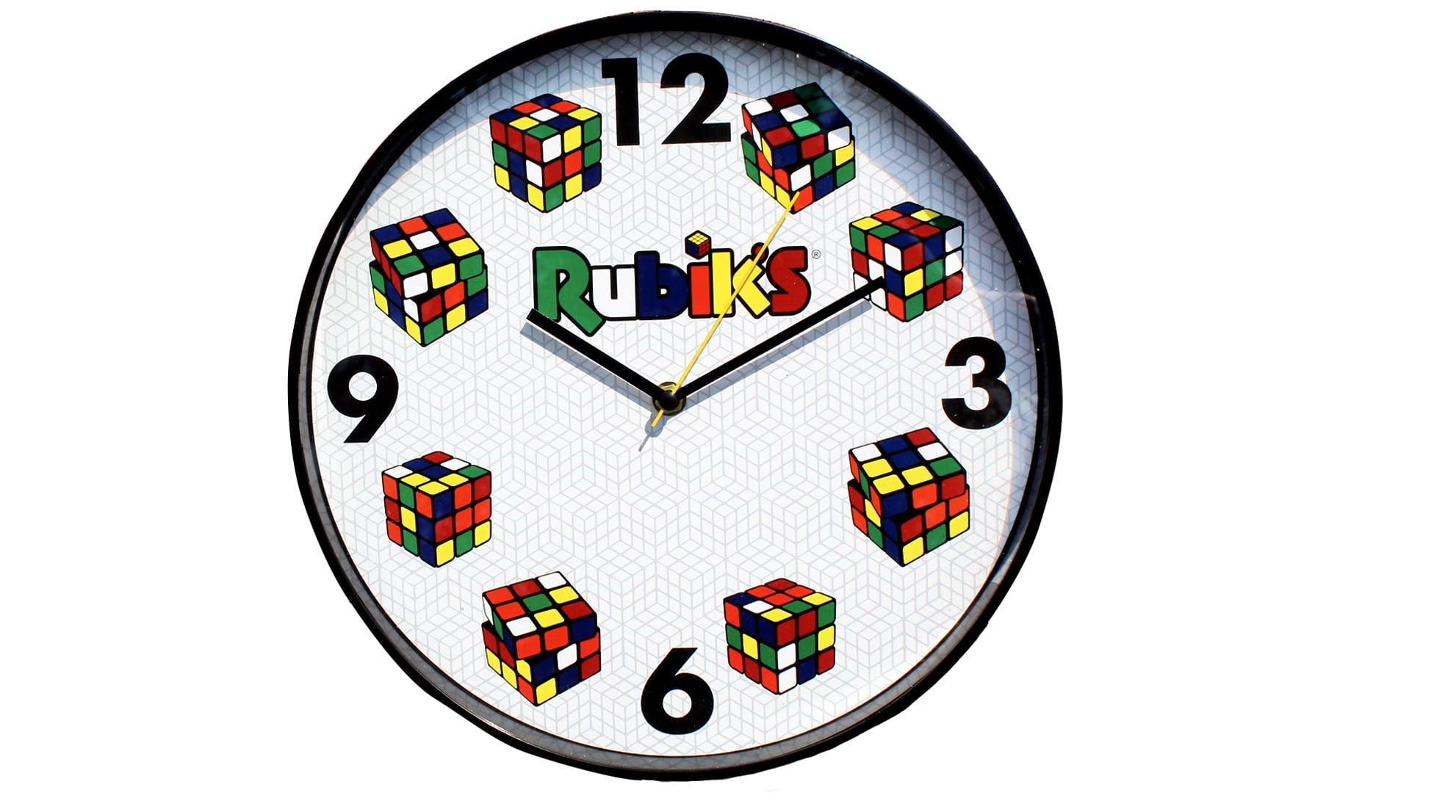Rubik's Time to Solve 12" Wall Clock
