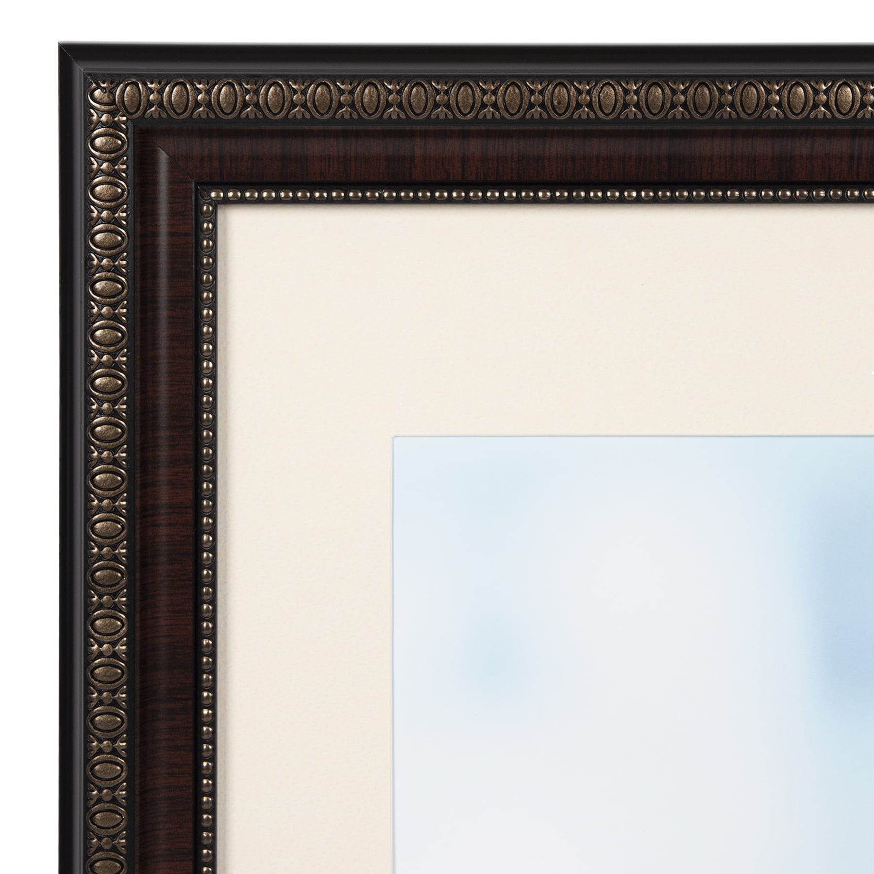 Mainstays – 8x10 Picture Frame – Mahogany Matted Gallery Wall Photo Frame