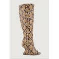 thumbnail image 3 of Women's Peep Toe Over The Knee Wedge Boots, 3 of 6