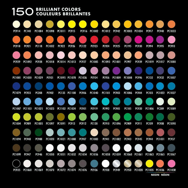 150 Count (450 total) Prismacolor Premier Soft Core Colored Pencil