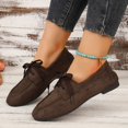 thumbnail image 5 of Casual Flat Shoes Pointed Toe Lace Up Comfortable On Walking Sneakers, 5 of 9